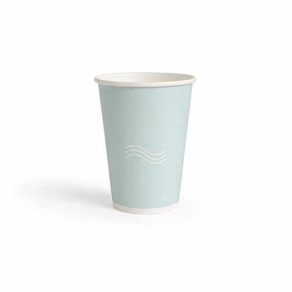 FLOW | Popierinis puodelis, 12oz, 1000 vnt/dėž